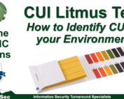 Is your organization struggling to identify CUI in your environment? This As the CMMC Churns explains the CUI Litmus Test