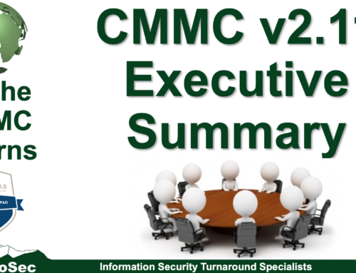 CMMC Rule, an Executive Summary