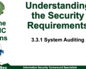 3.3.1 System Auditing