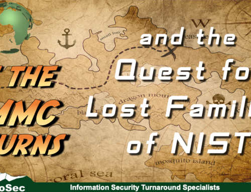 As the CMMC Churns and the Quest for the Lost Families of NIST