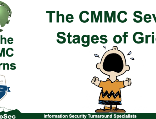 As the CMMC Churns – The CMMC Seven Stages of Grief