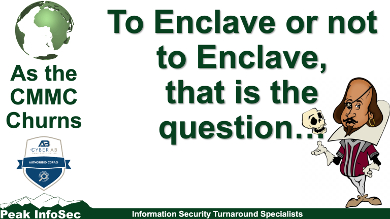To Enclave or not to Enclave, that is the question