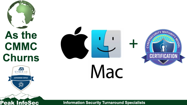 Apple MacOS and CMMC