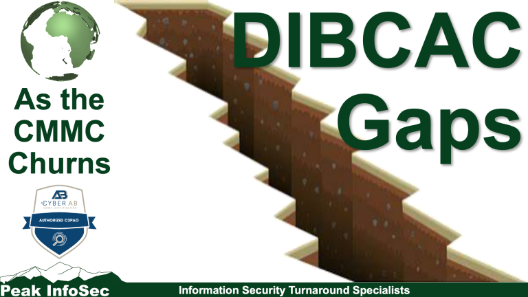 DIBCAC Gaps