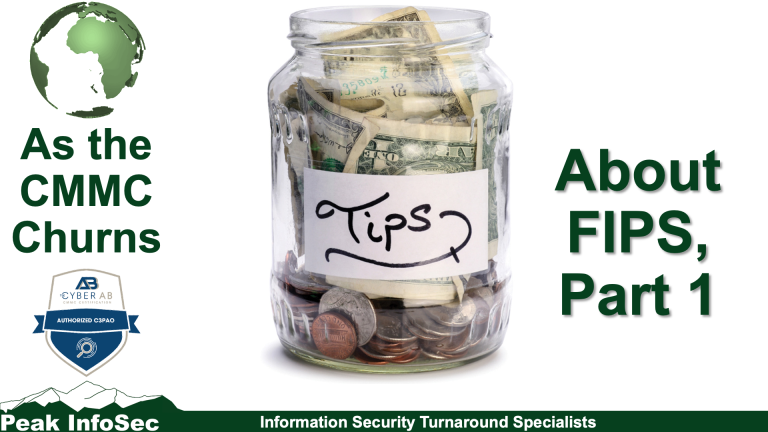 Tips about FIPS Part 1