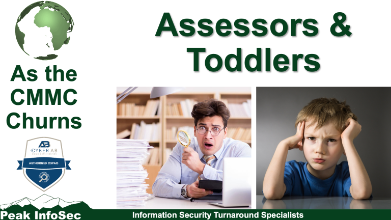Assessors and Toddlers