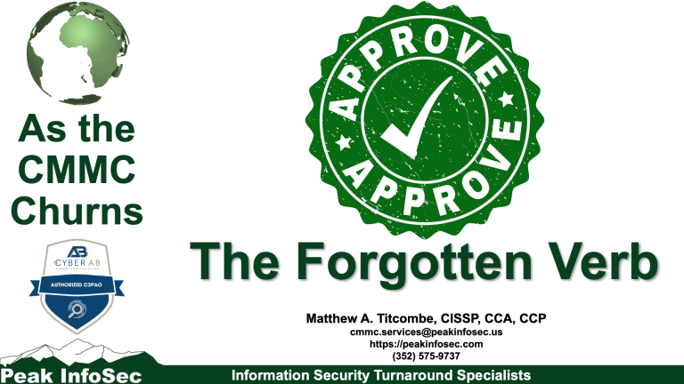 Approve, the Forgotten Verb