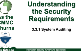 3.3.1 System Auditing