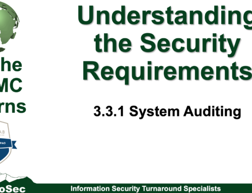 3.3.1, System Auditing